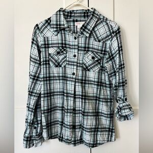 O’Neill Retro Button Up Flannel - XL Juniors